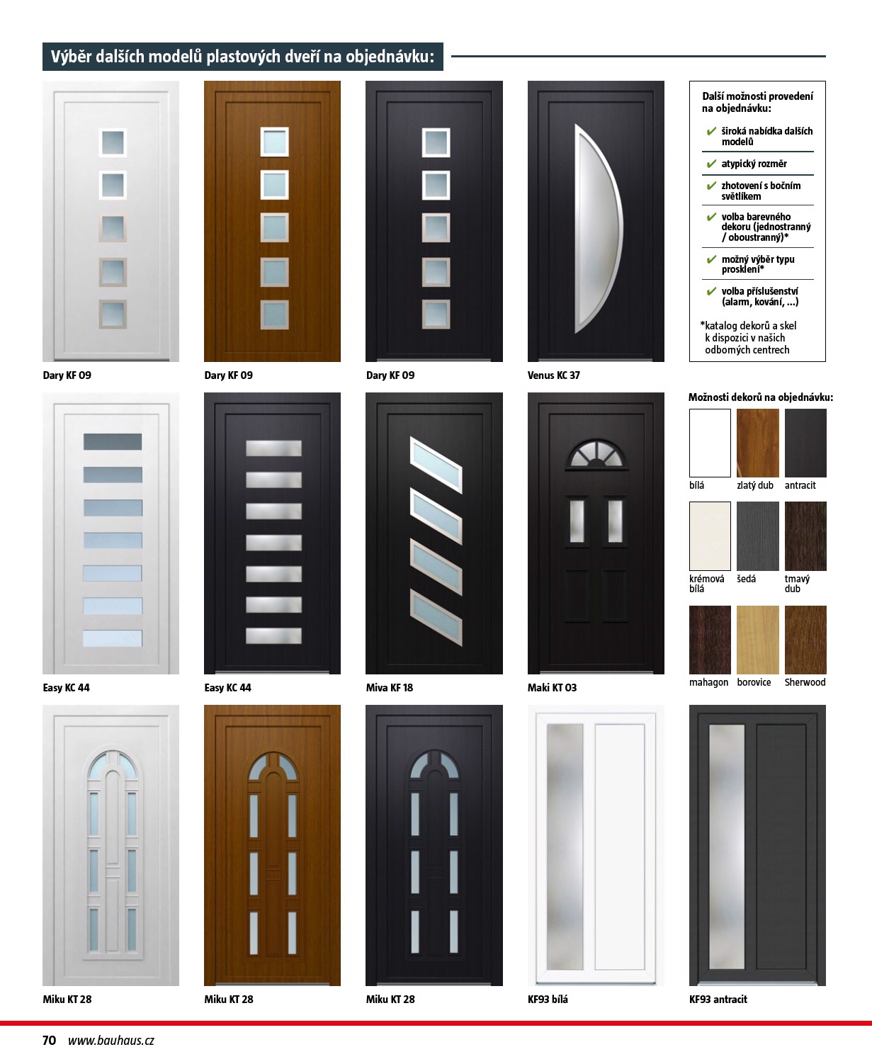 bauhaus - Leták Bauhaus - Katalog Stavební elementy od 19.08. do 31.12. - page: 70