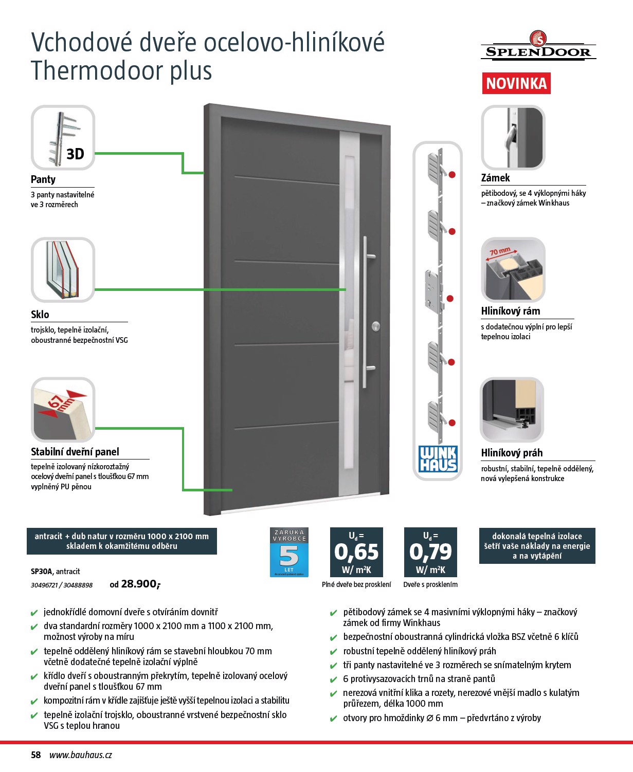 bauhaus - Leták Bauhaus - Katalog Stavební elementy od 19.08. do 31.12. - page: 58