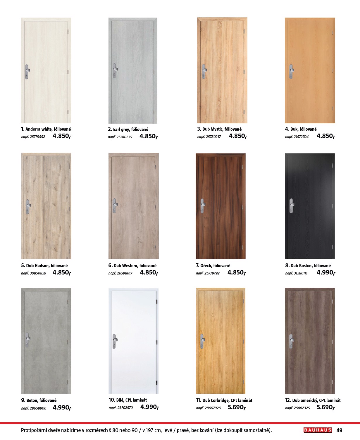 bauhaus - Leták Bauhaus - Katalog Stavební elementy od 19.08. do 31.12. - page: 49