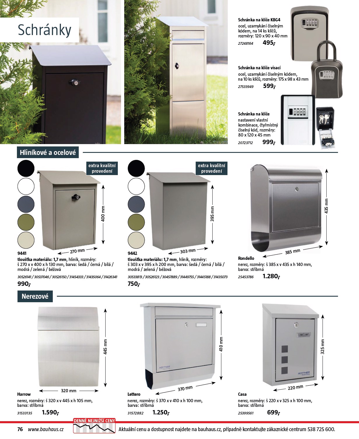 bauhaus - Leták Bauhaus - Katalog Stavební elementy od 19.08. do 31.12. - page: 76