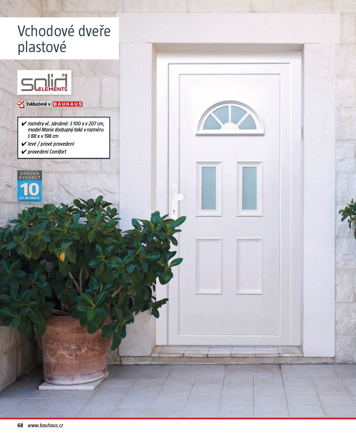 bauhaus - Leták Bauhaus - Katalog Stavební elementy od 19.08. do 31.12. - page: 68
