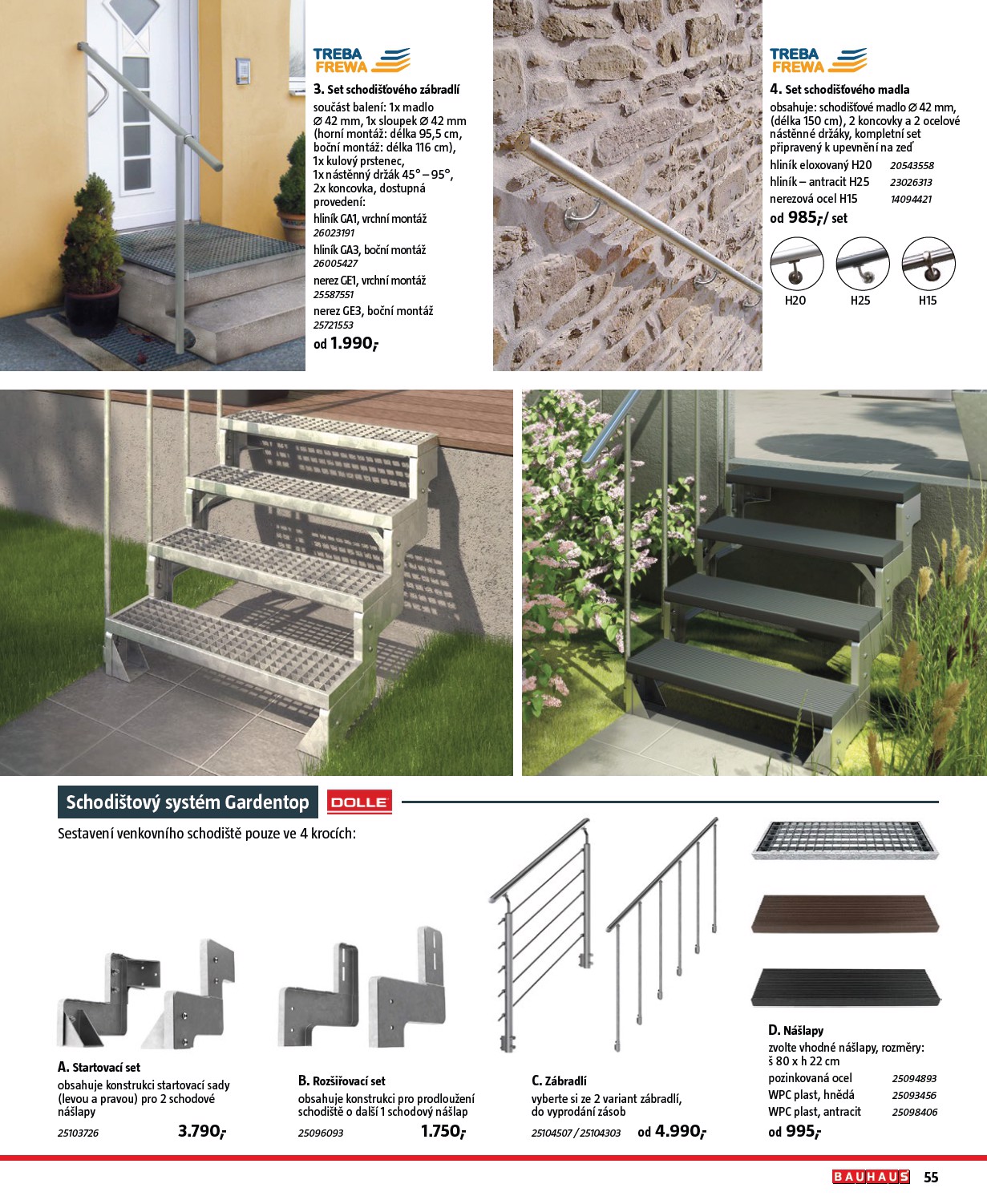 bauhaus - Leták Bauhaus - Katalog Stavební elementy od 19.08. do 31.12. - page: 55