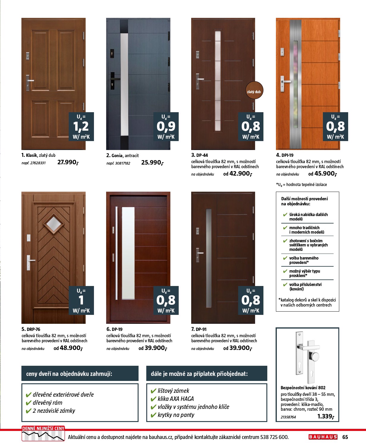 bauhaus - Leták Bauhaus - Katalog Stavební elementy od 19.08. do 31.12. - page: 65