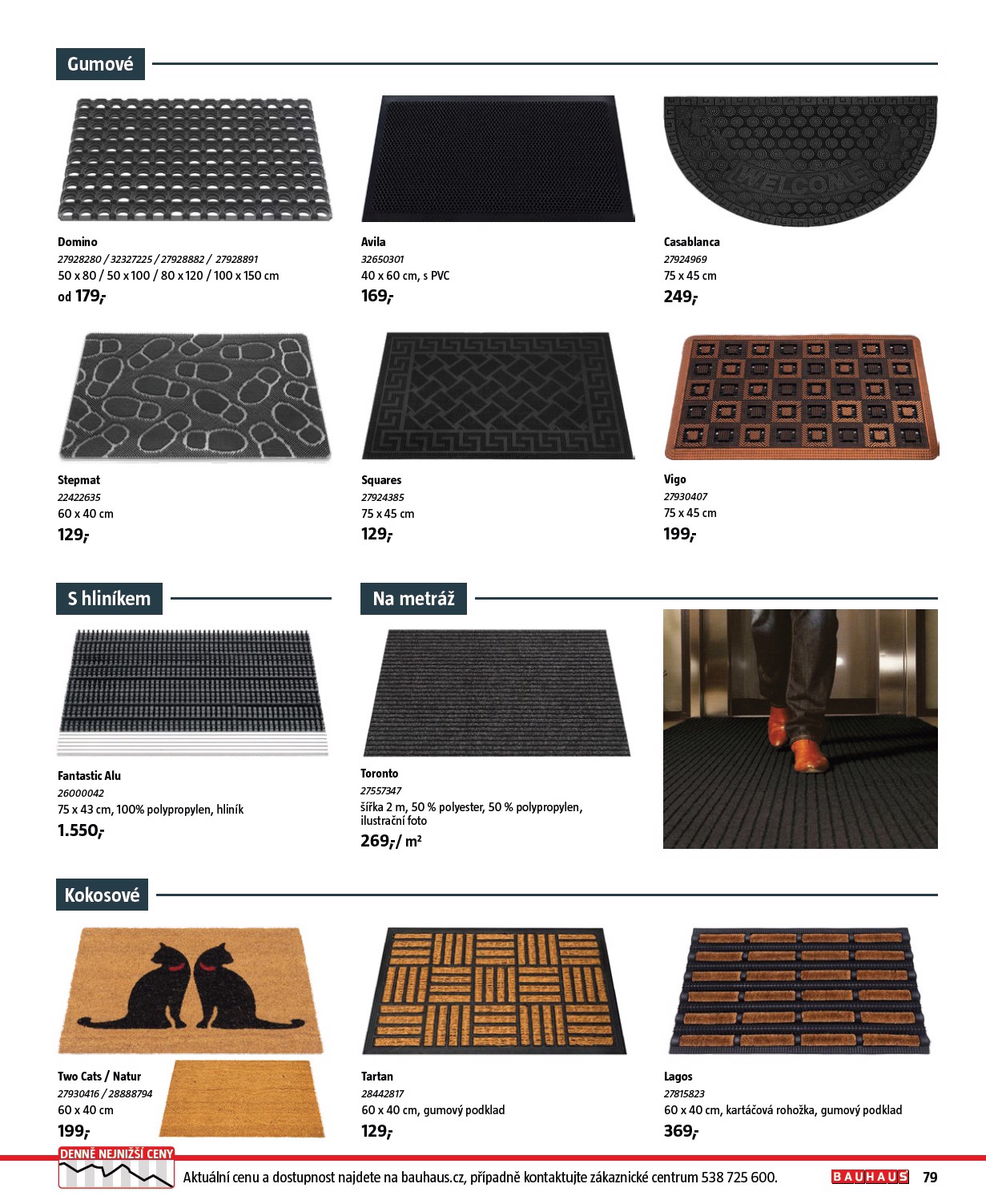 bauhaus - Leták Bauhaus - Katalog Stavební elementy od 19.08. do 31.12. - page: 79