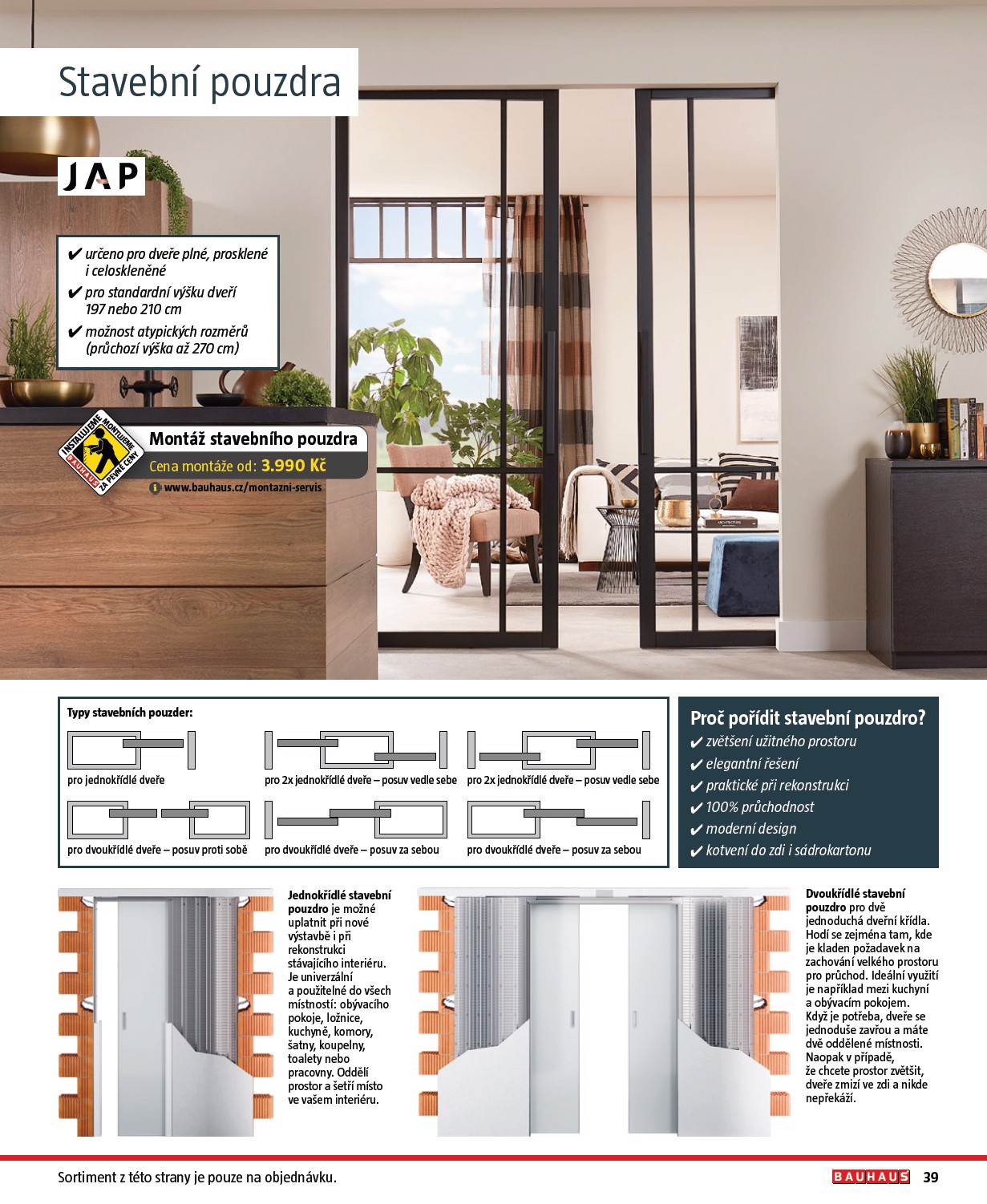 bauhaus - Leták Bauhaus - Katalog Stavební elementy od 19.08. do 31.12. - page: 39