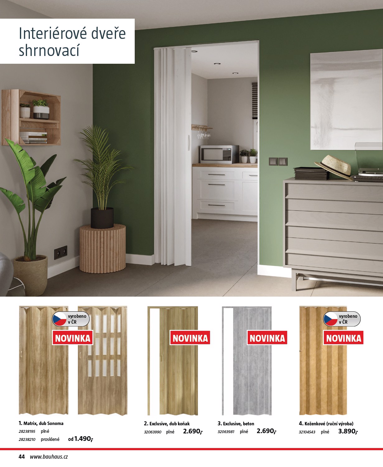 bauhaus - Leták Bauhaus - Katalog Stavební elementy od 19.08. do 31.12. - page: 44