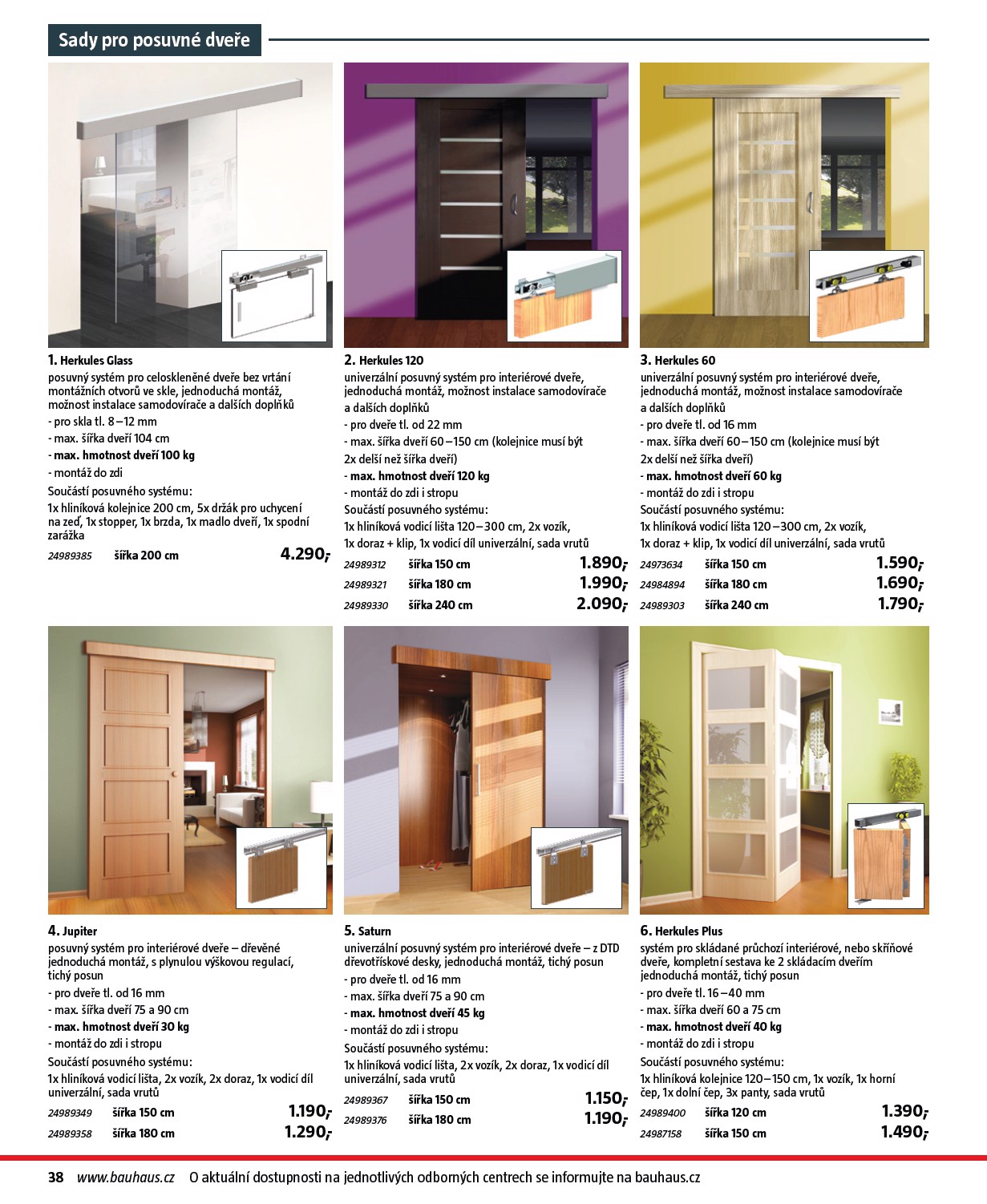 bauhaus - Leták Bauhaus - Katalog Stavební elementy od 19.08. do 31.12. - page: 38