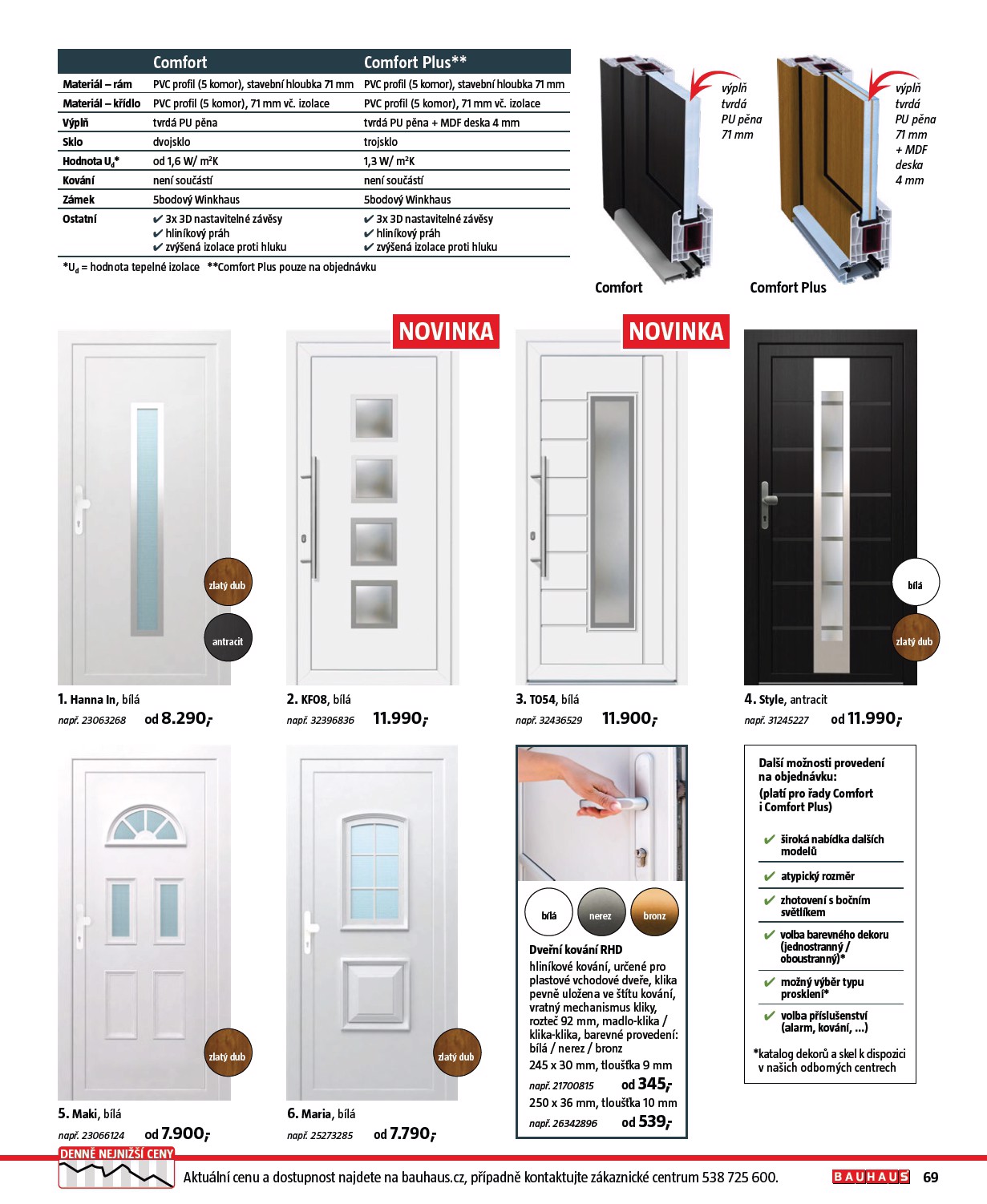 bauhaus - Leták Bauhaus - Katalog Stavební elementy od 19.08. do 31.12. - page: 69