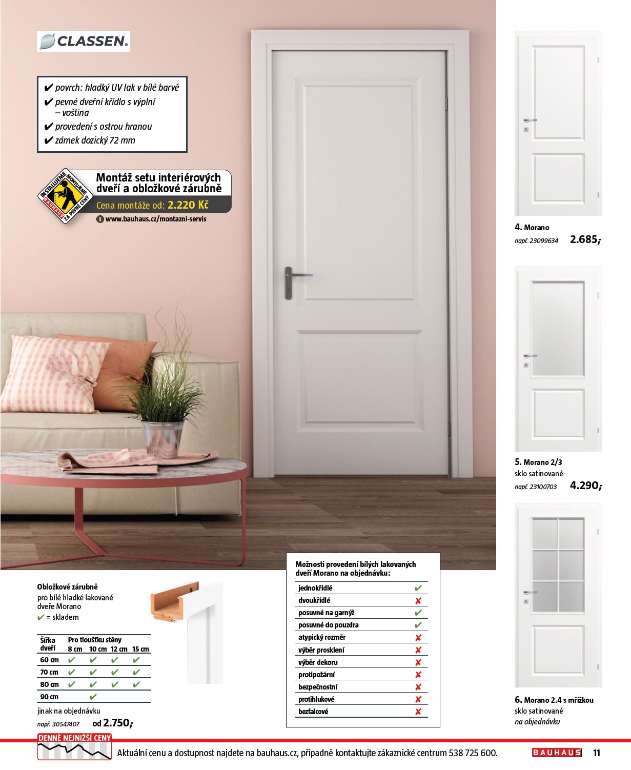 bauhaus - Leták Bauhaus - Katalog Stavební elementy od 19.08. do 31.12. - page: 11