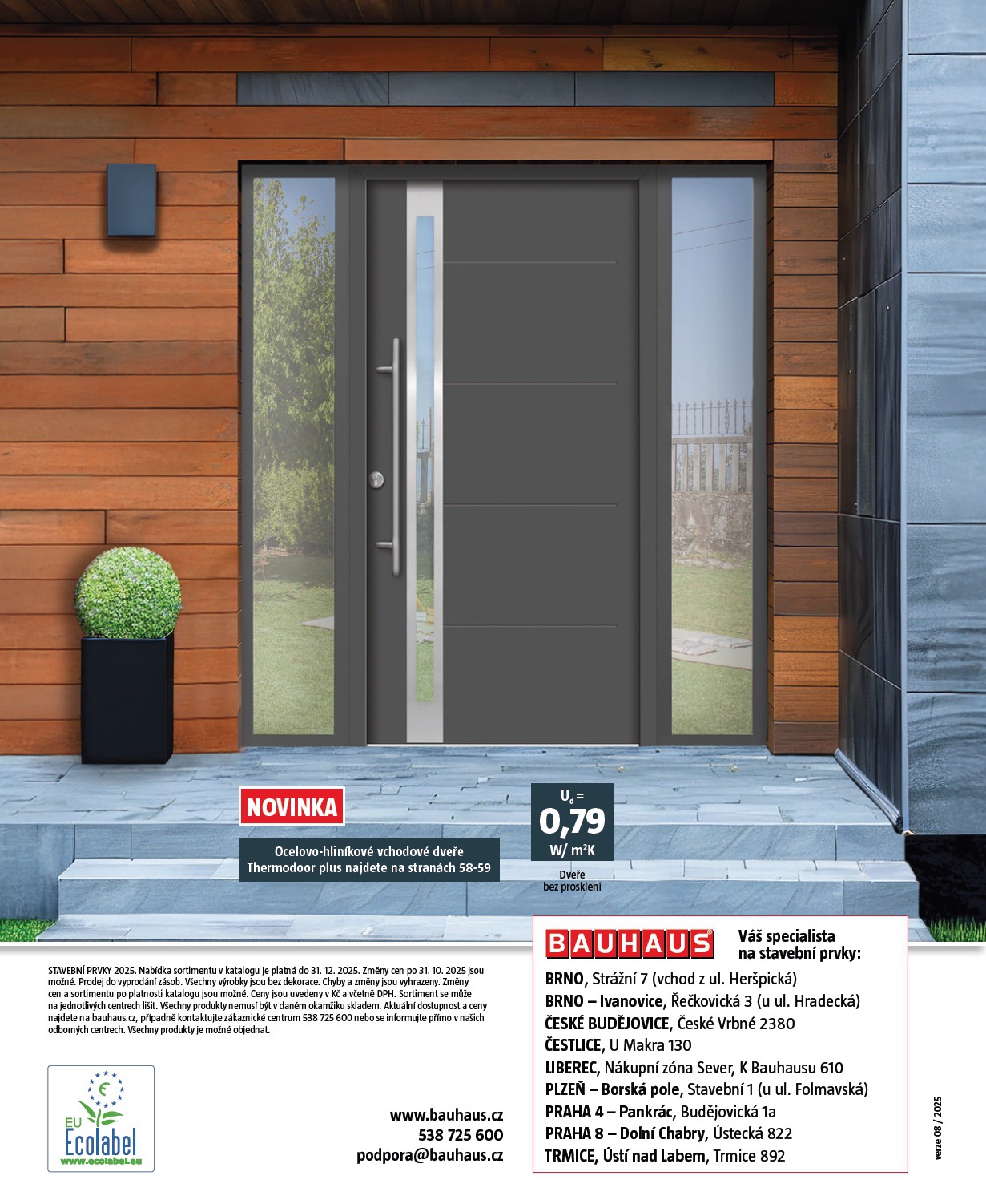 bauhaus - Leták Bauhaus - Katalog Stavební elementy od 19.08. do 31.12. - page: 100