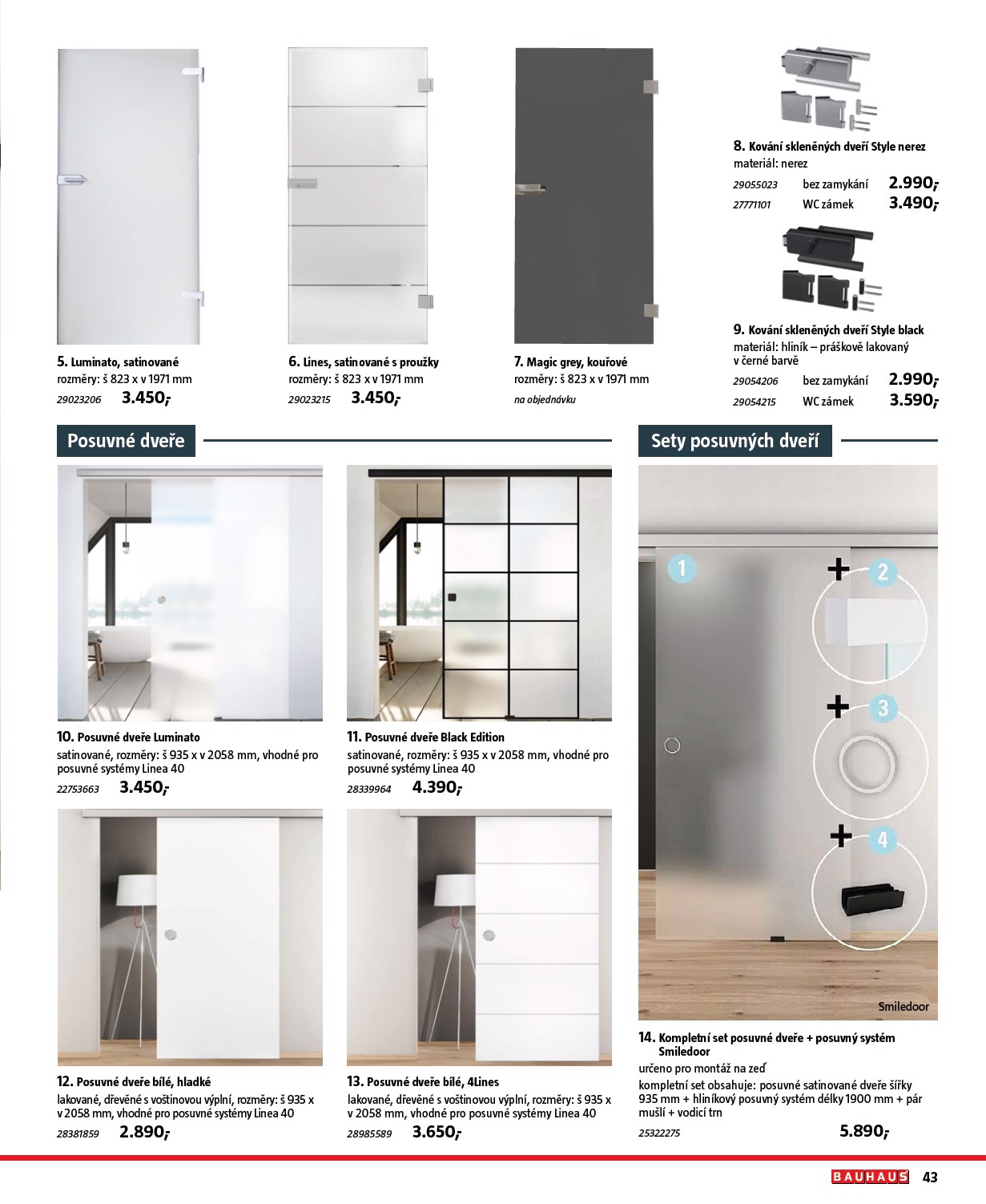 bauhaus - Leták Bauhaus - Katalog Stavební elementy od 19.08. do 31.12. - page: 43
