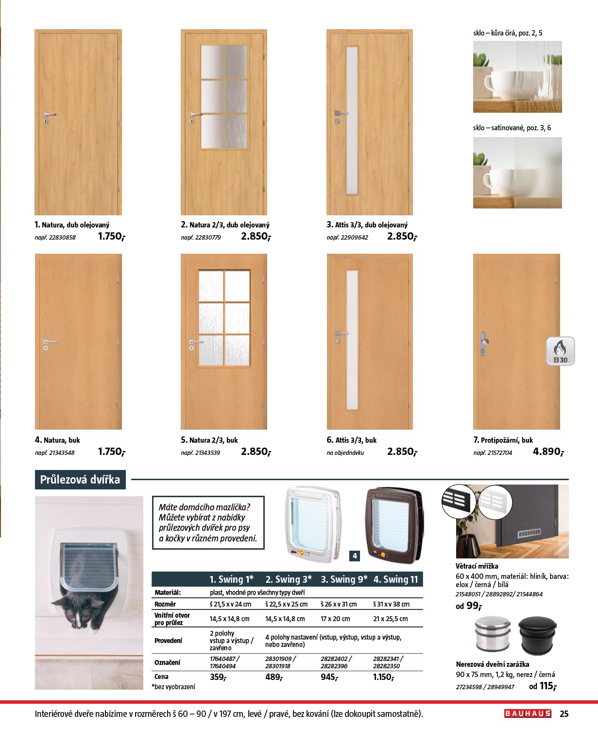 bauhaus - Leták Bauhaus - Katalog Stavební elementy od 19.08. do 31.12. - page: 25