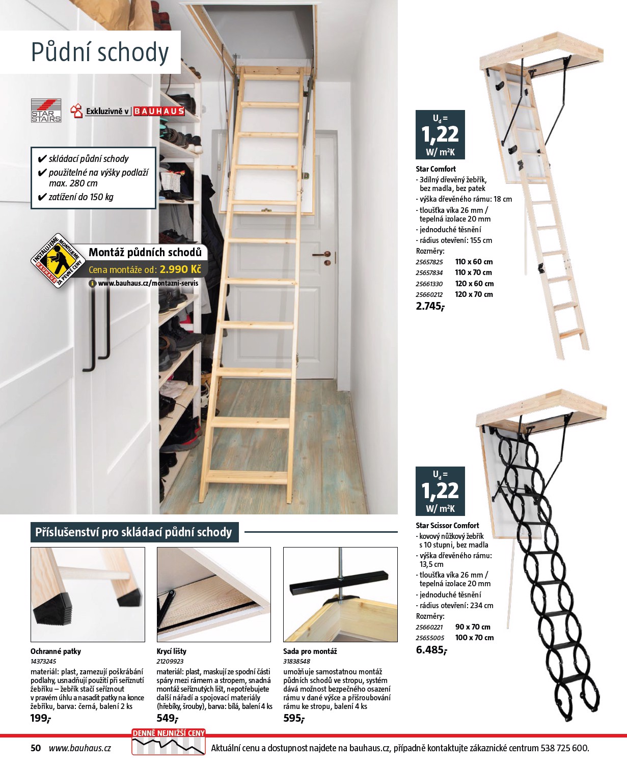 bauhaus - Leták Bauhaus - Katalog Stavební elementy od 19.08. do 31.12. - page: 50