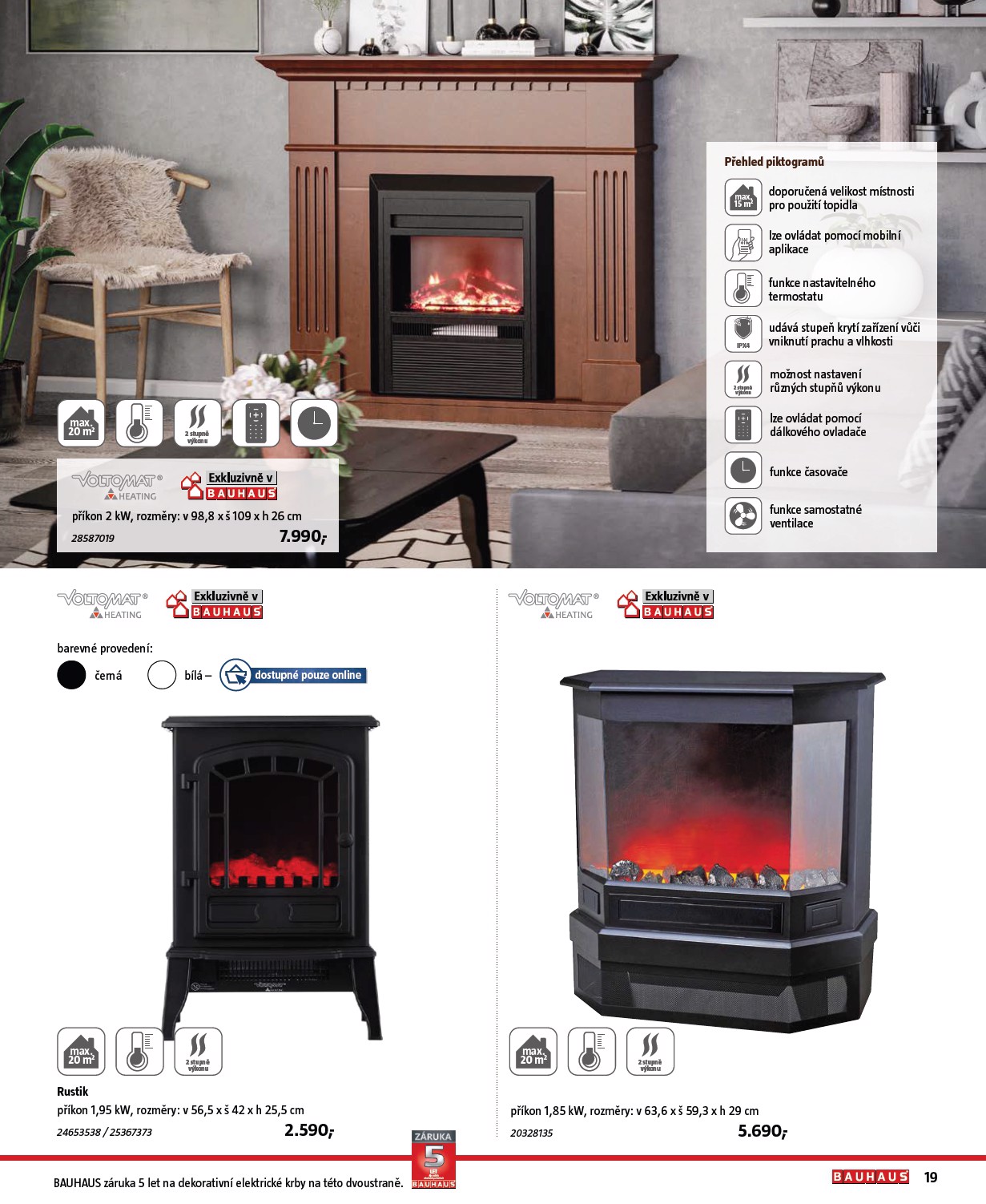 bauhaus - Leták Bauhaus - Kamna a vytápění od 01.09. do 31.12. - page: 19