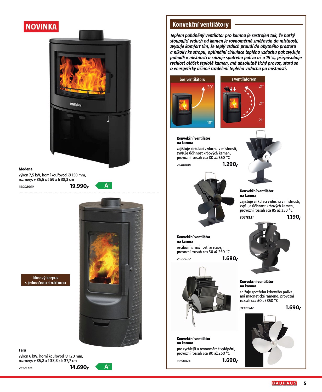 bauhaus - Leták Bauhaus - Kamna a vytápění od 01.09. do 31.12. - page: 5