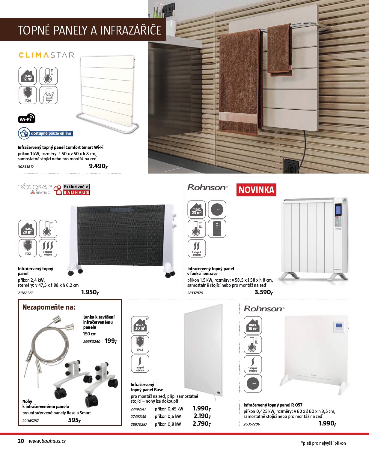 bauhaus - Leták Bauhaus - Kamna a vytápění od 01.09. do 31.12. - page: 20