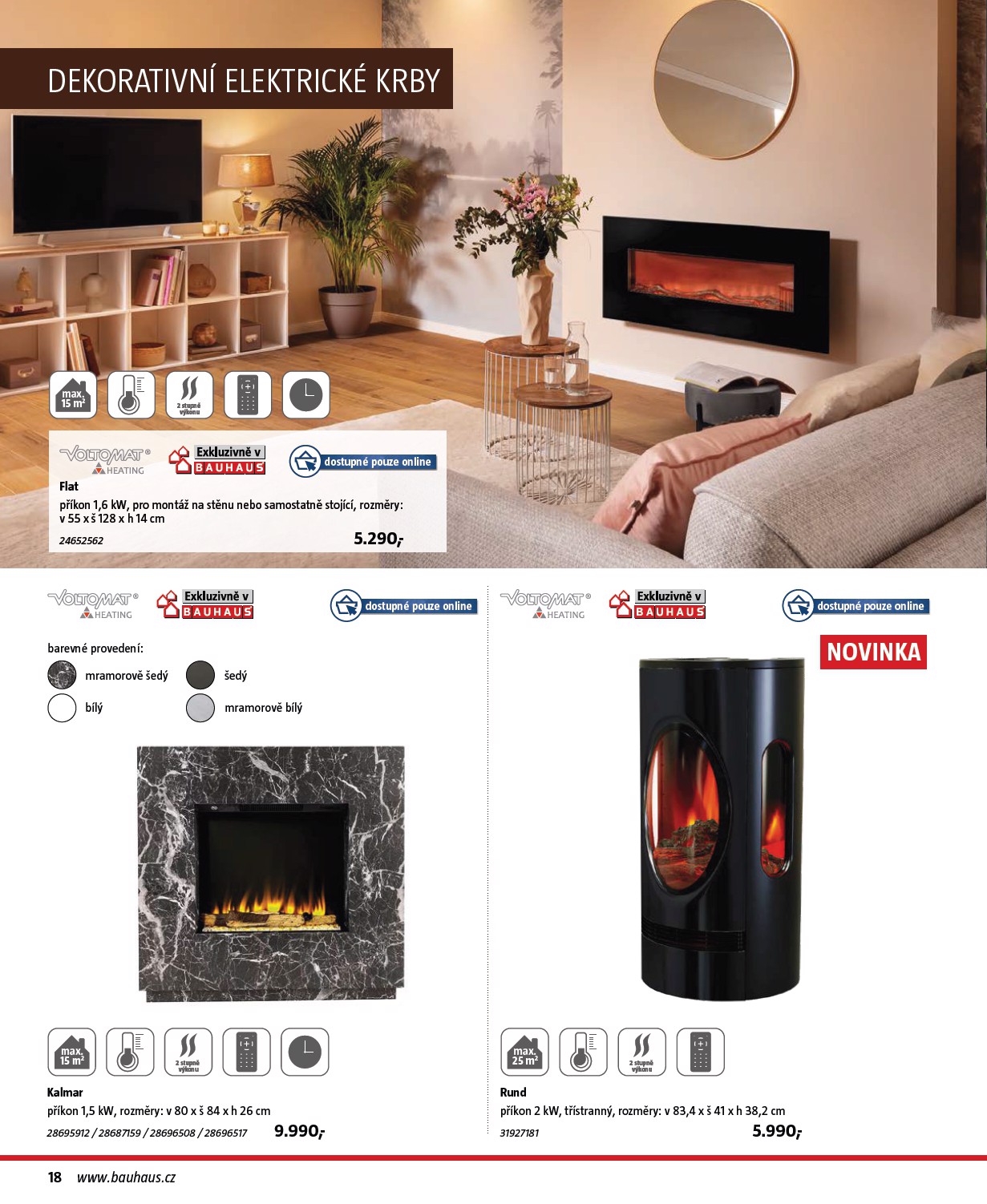 bauhaus - Leták Bauhaus - Kamna a vytápění od 01.09. do 31.12. - page: 18