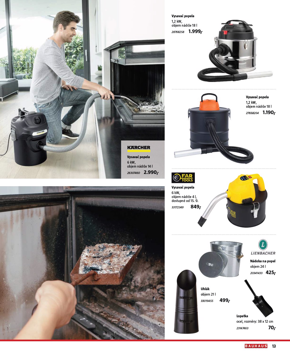 bauhaus - Leták Bauhaus - Kamna a vytápění od 01.09. do 31.12. - page: 13