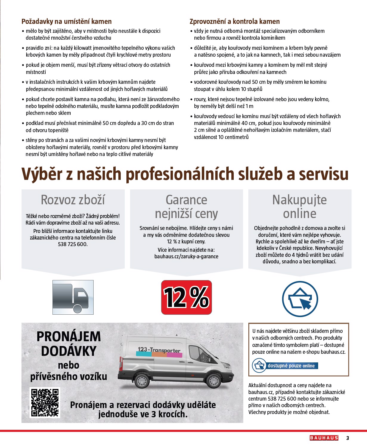 bauhaus - Leták Bauhaus - Kamna a vytápění od 01.09. do 31.12. - page: 3