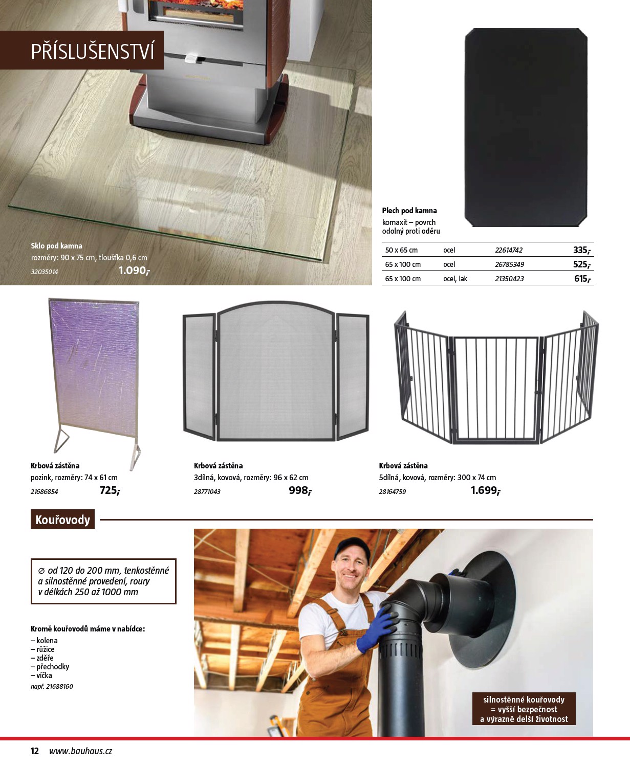 bauhaus - Leták Bauhaus - Kamna a vytápění od 01.09. do 31.12. - page: 12