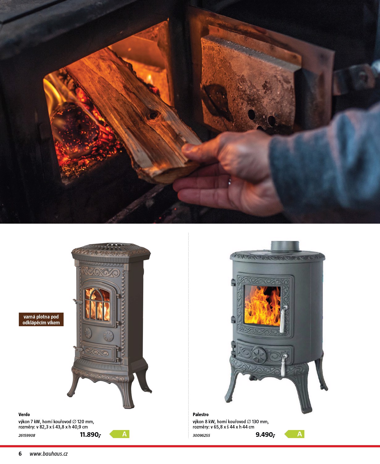 bauhaus - Leták Bauhaus - Kamna a vytápění od 01.09. do 31.12. - page: 6