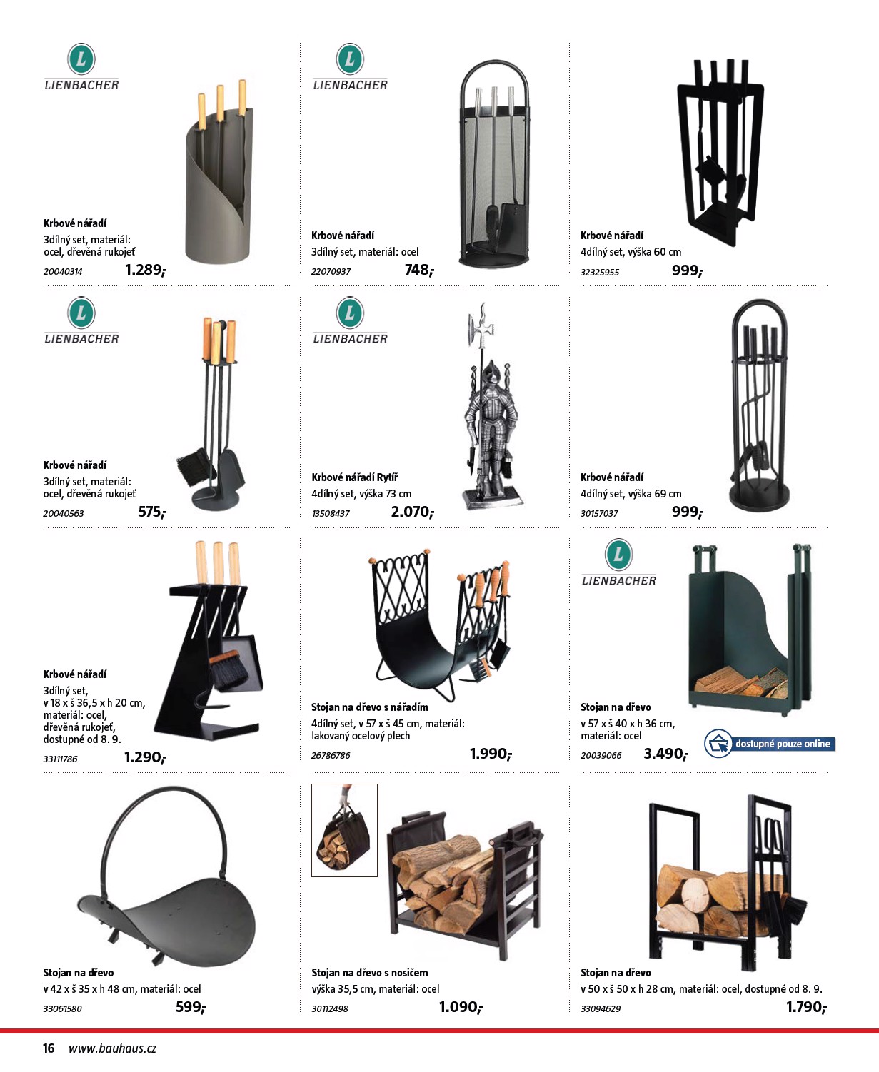 bauhaus - Leták Bauhaus - Kamna a vytápění od 01.09. do 31.12. - page: 16