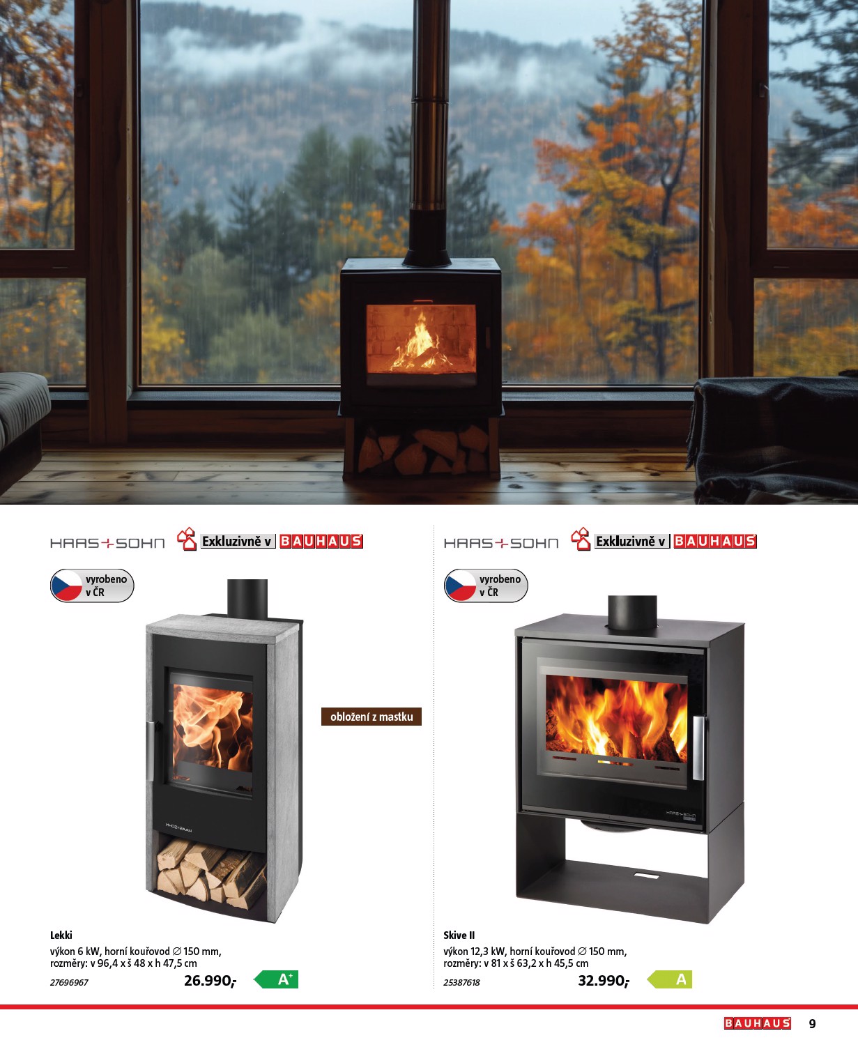 bauhaus - Leták Bauhaus - Kamna a vytápění od 01.09. do 31.12. - page: 9