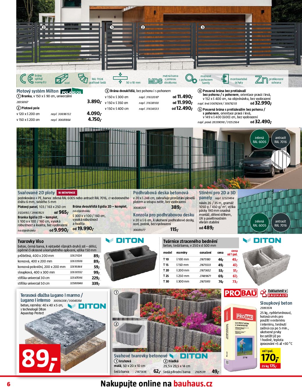 bauhaus - Leták Bauhaus od 05.09. do 02.10. - page: 6