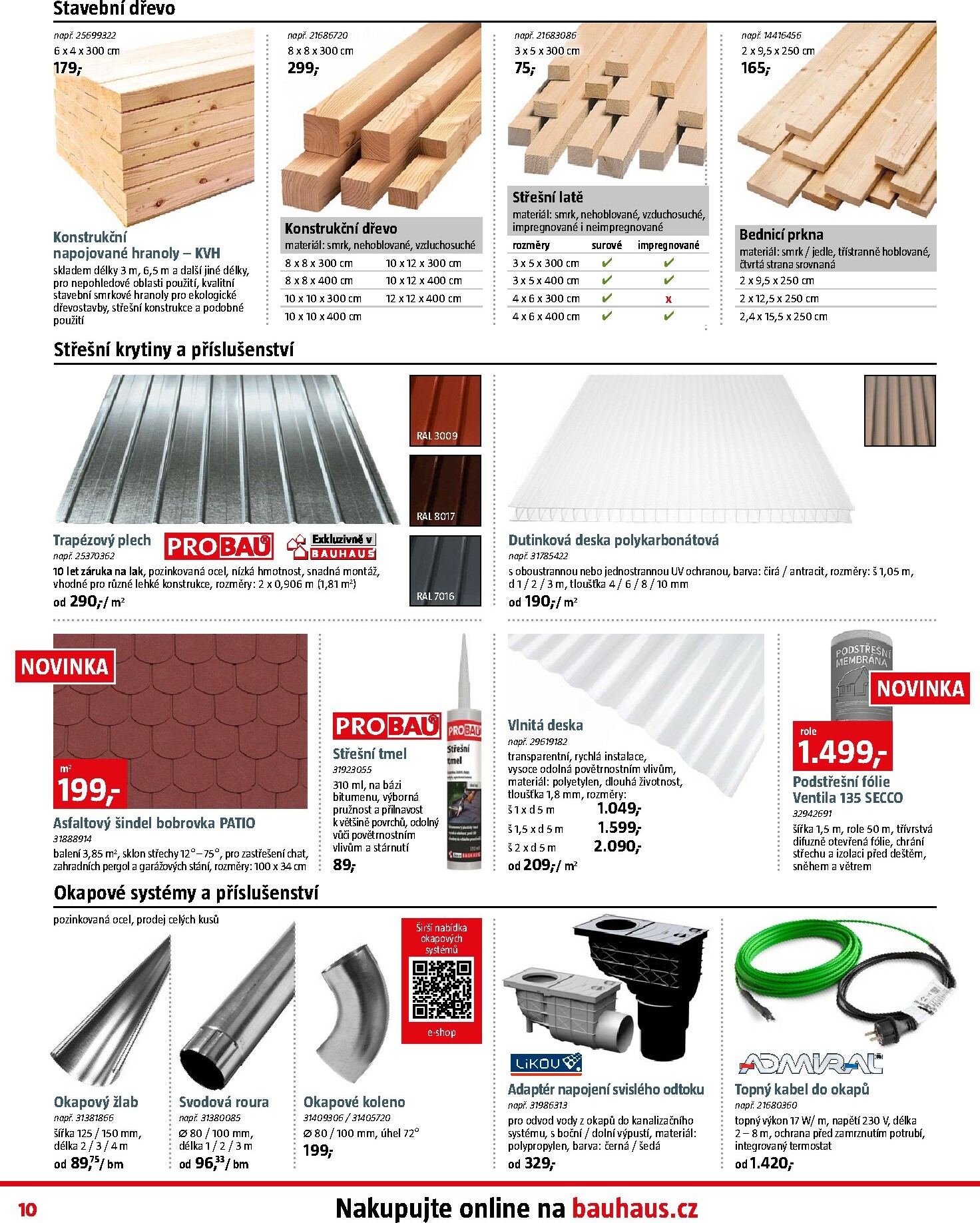 bauhaus - Leták Bauhaus od 03.10. do 30.10. - page: 10