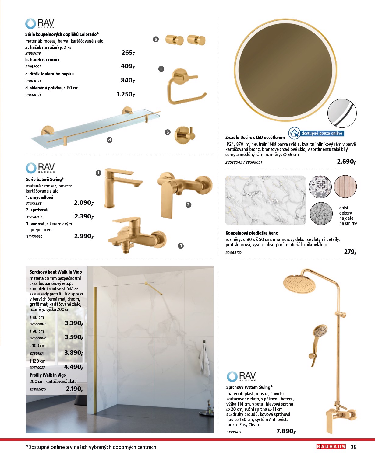 bauhaus - Aktuální leták Bauhaus - Katalog Sanita od 28.10. do 31.03. - page: 39