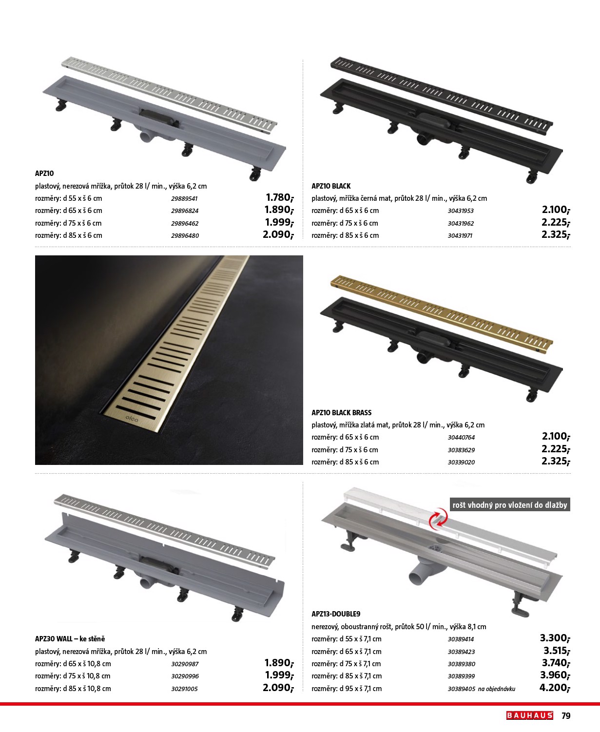 bauhaus - Aktuální leták Bauhaus - Katalog Sanita od 28.10. do 31.03. - page: 79