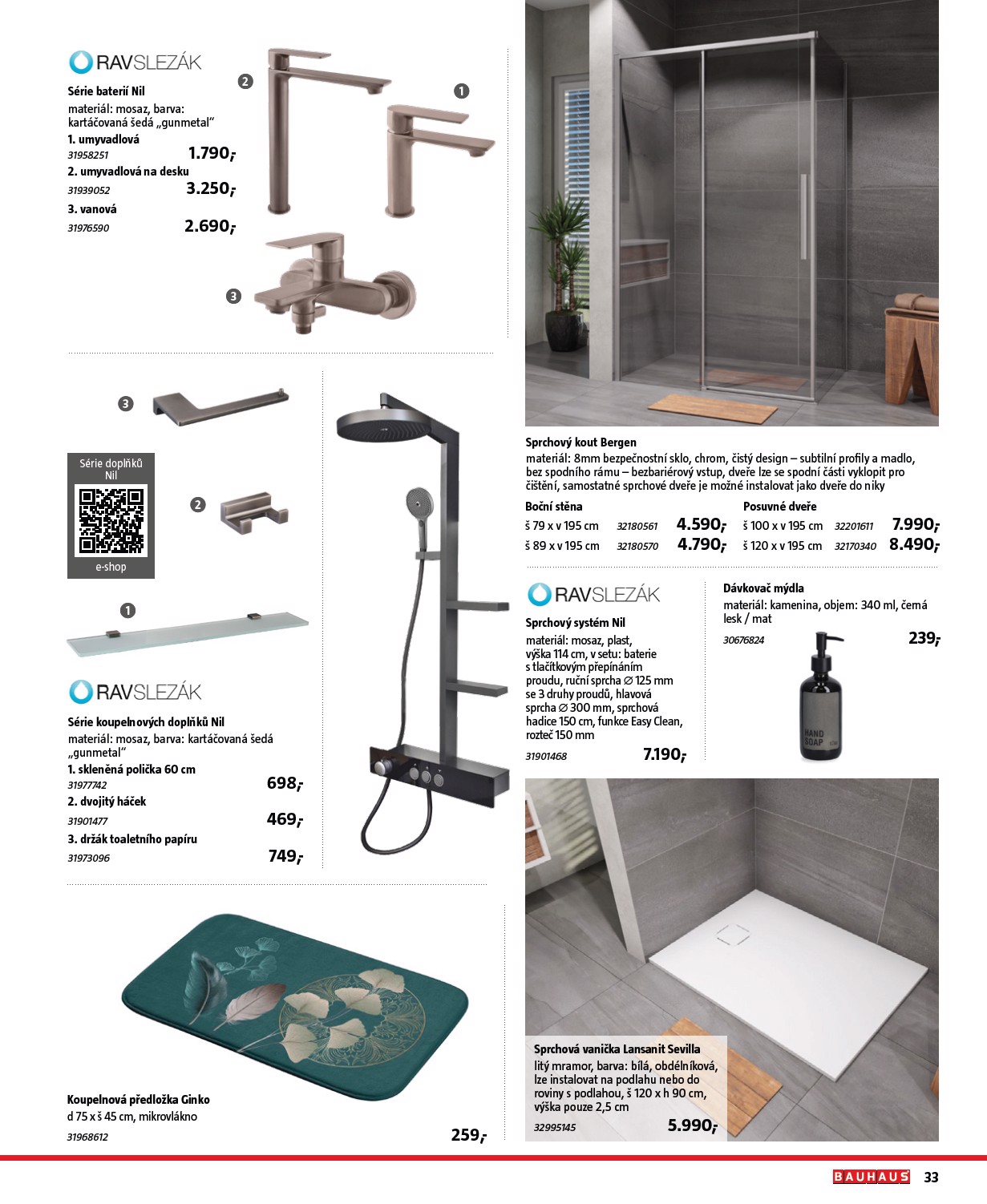 bauhaus - Aktuální leták Bauhaus - Katalog Sanita od 28.10. do 31.03. - page: 33