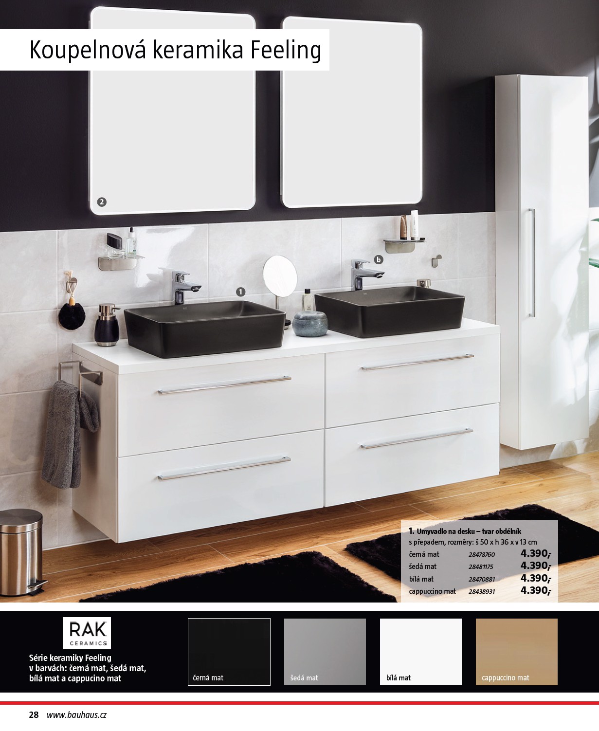 bauhaus - Aktuální leták Bauhaus - Katalog Sanita od 28.10. do 31.03. - page: 28