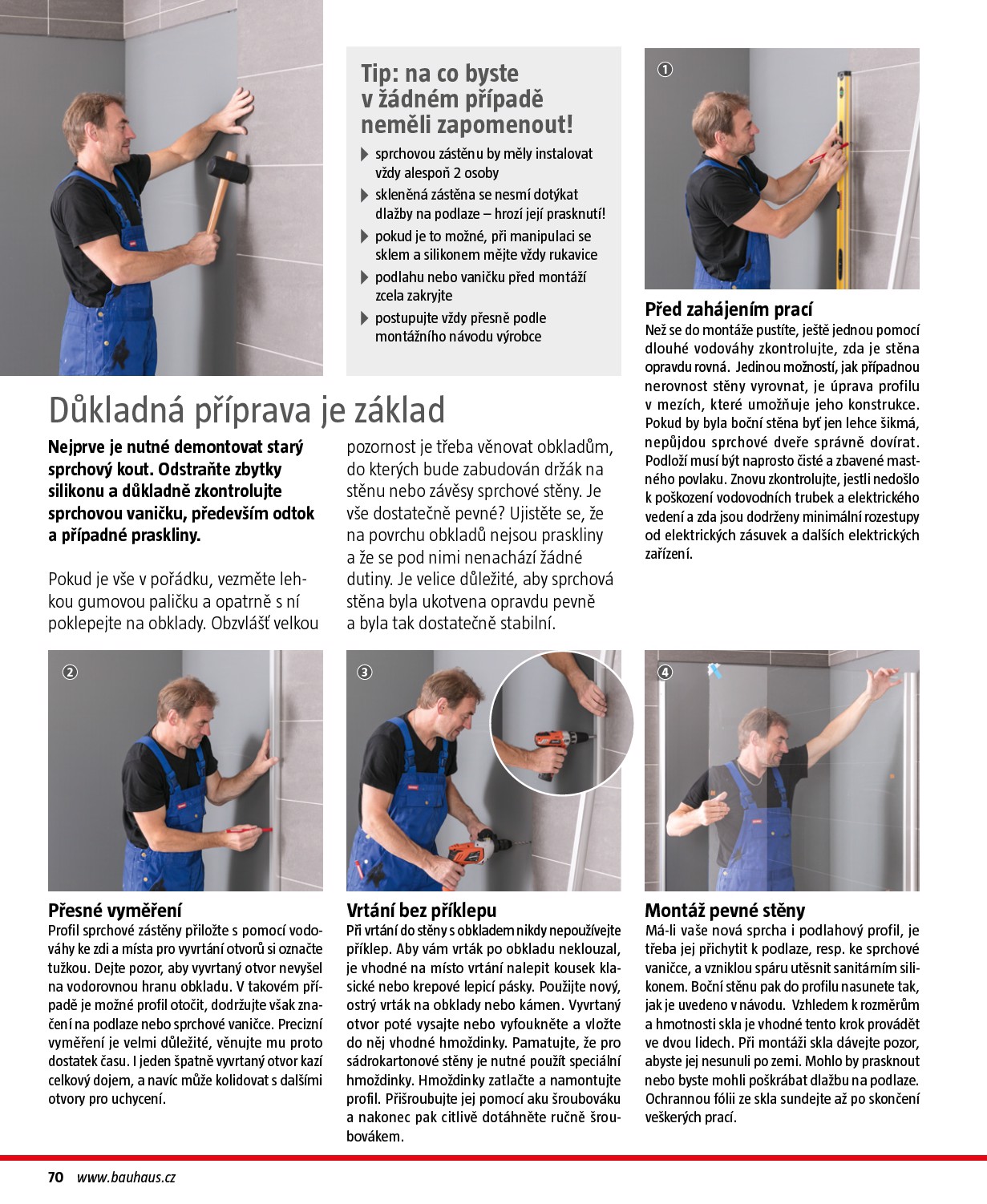 bauhaus - Aktuální leták Bauhaus - Katalog Sanita od 28.10. do 31.03. - page: 70