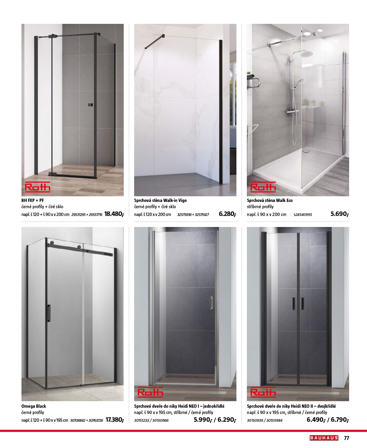 bauhaus - Aktuální leták Bauhaus - Katalog Sanita od 28.10. do 31.03. - page: 77