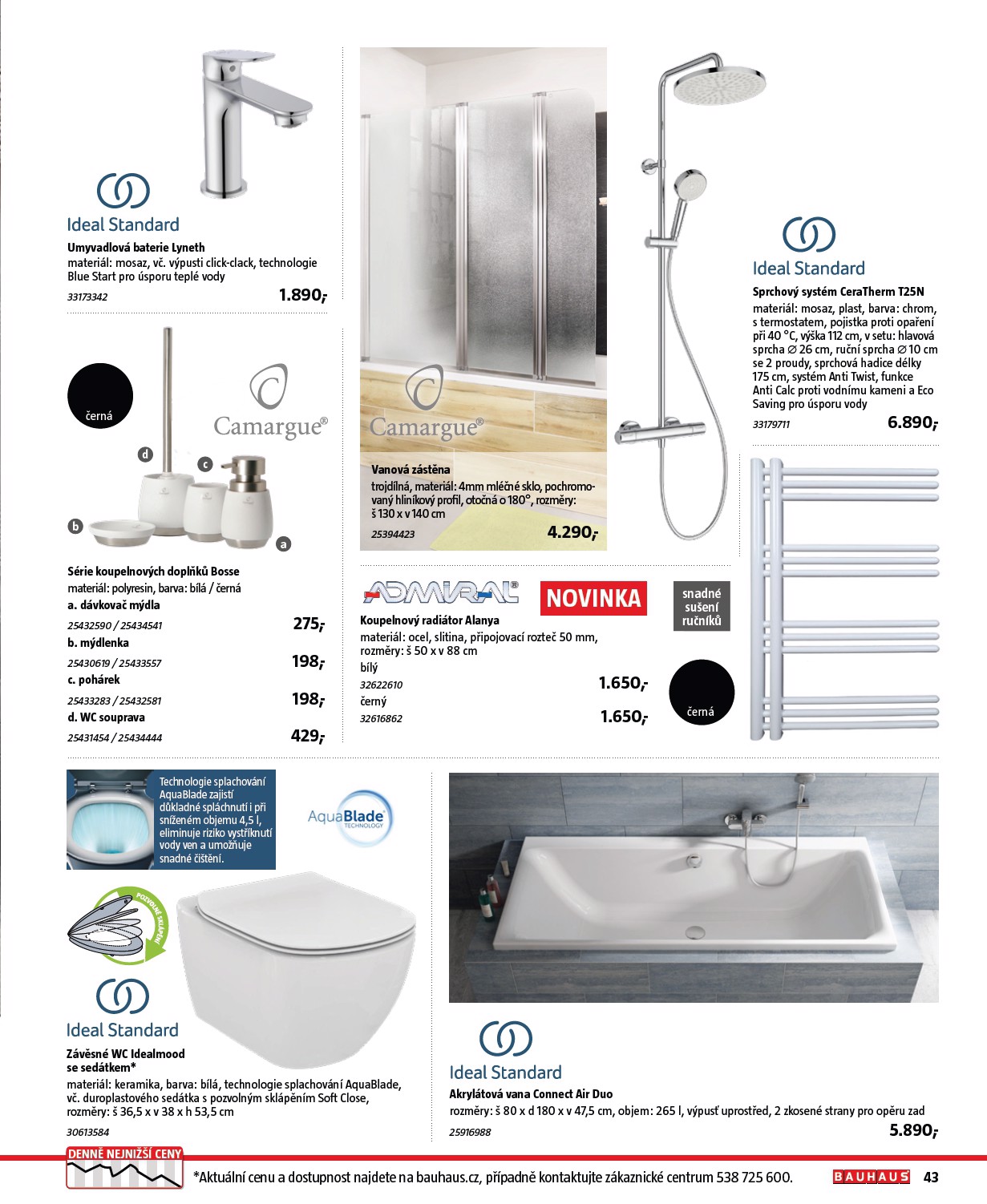 bauhaus - Aktuální leták Bauhaus - Katalog Sanita od 28.10. do 31.03. - page: 43