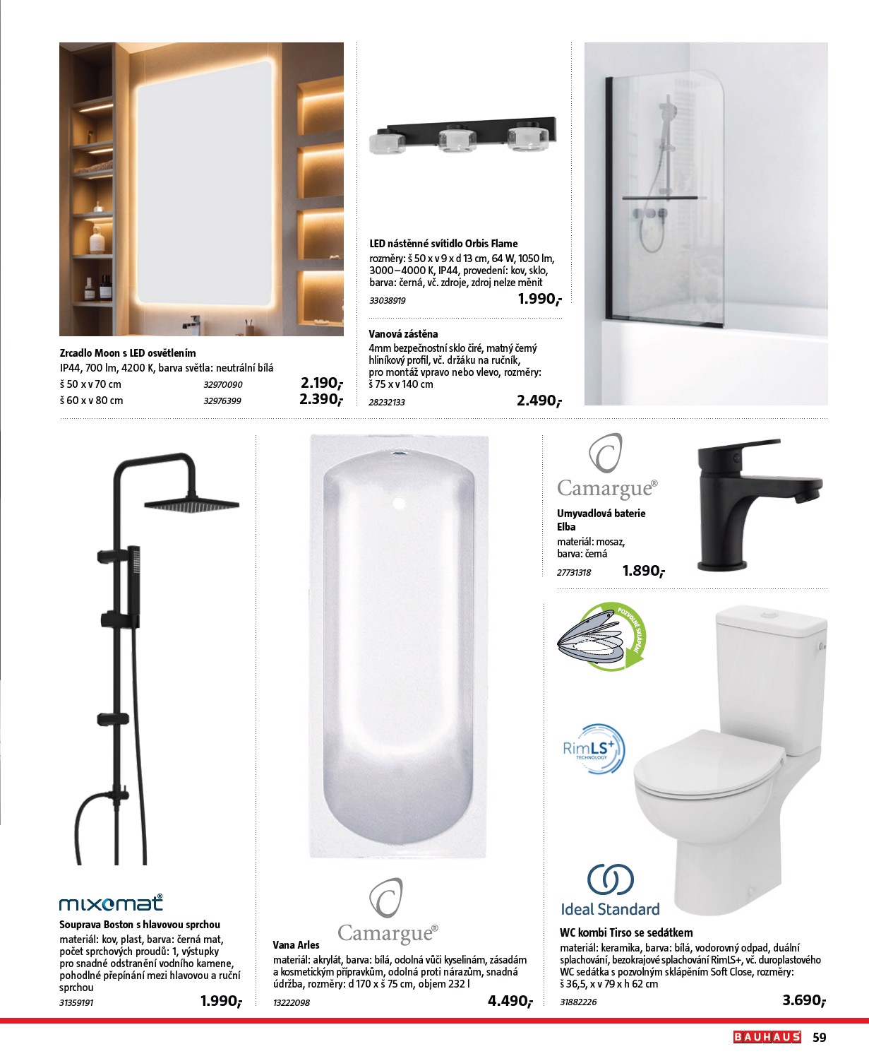 bauhaus - Aktuální leták Bauhaus - Katalog Sanita od 28.10. do 31.03. - page: 59