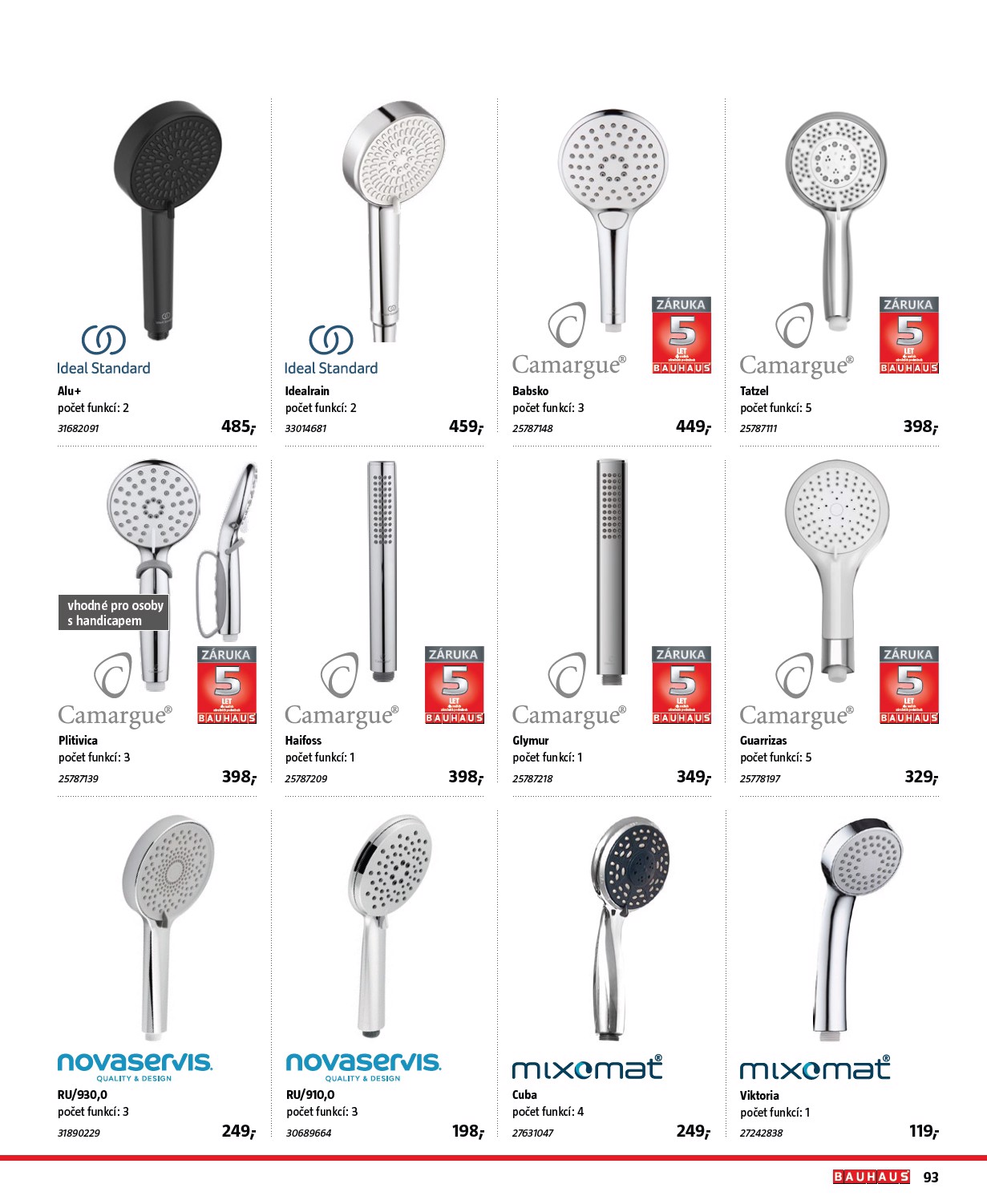 bauhaus - Aktuální leták Bauhaus - Katalog Sanita od 28.10. do 31.03. - page: 93