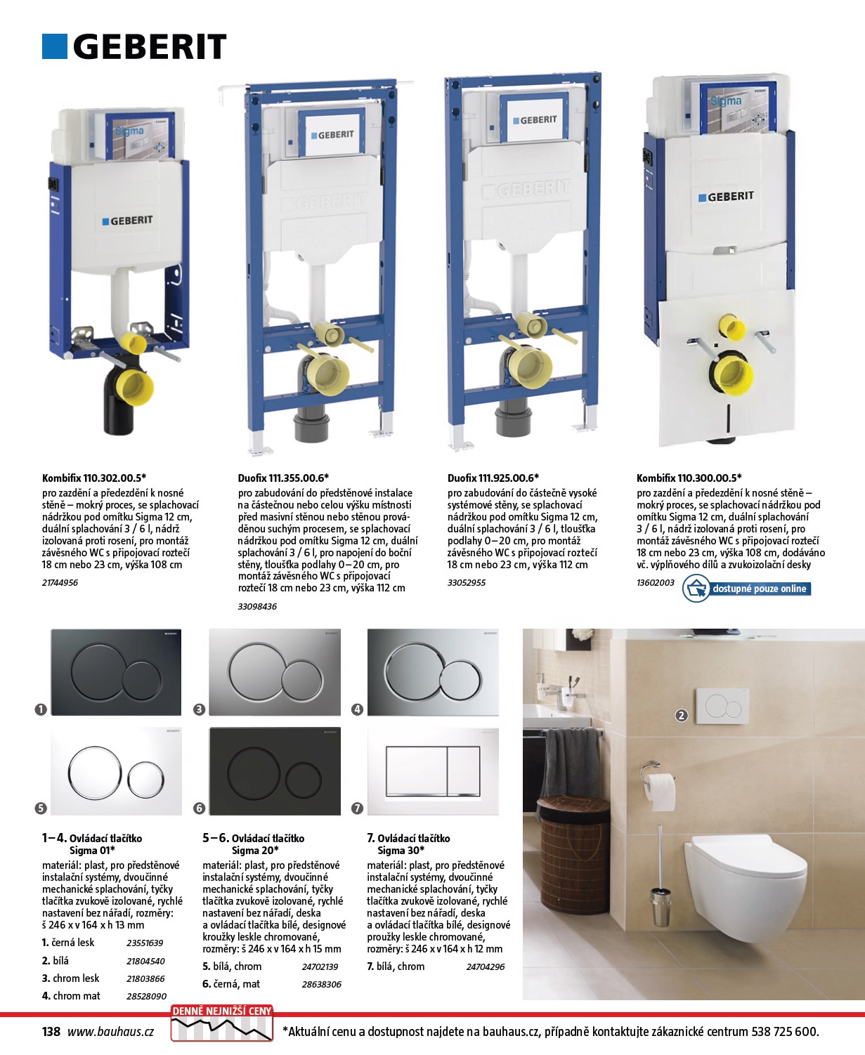 bauhaus - Aktuální leták Bauhaus - Katalog Sanita od 28.10. do 31.03. - page: 138