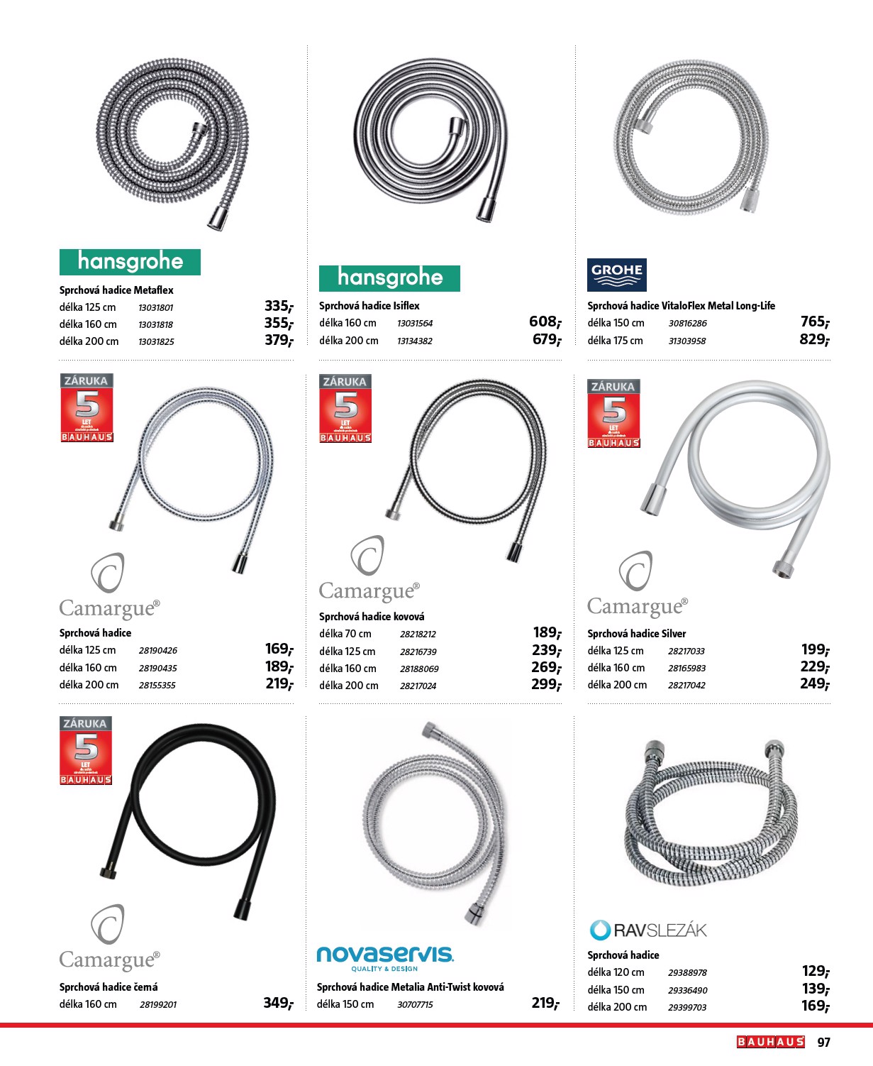bauhaus - Aktuální leták Bauhaus - Katalog Sanita od 28.10. do 31.03. - page: 97