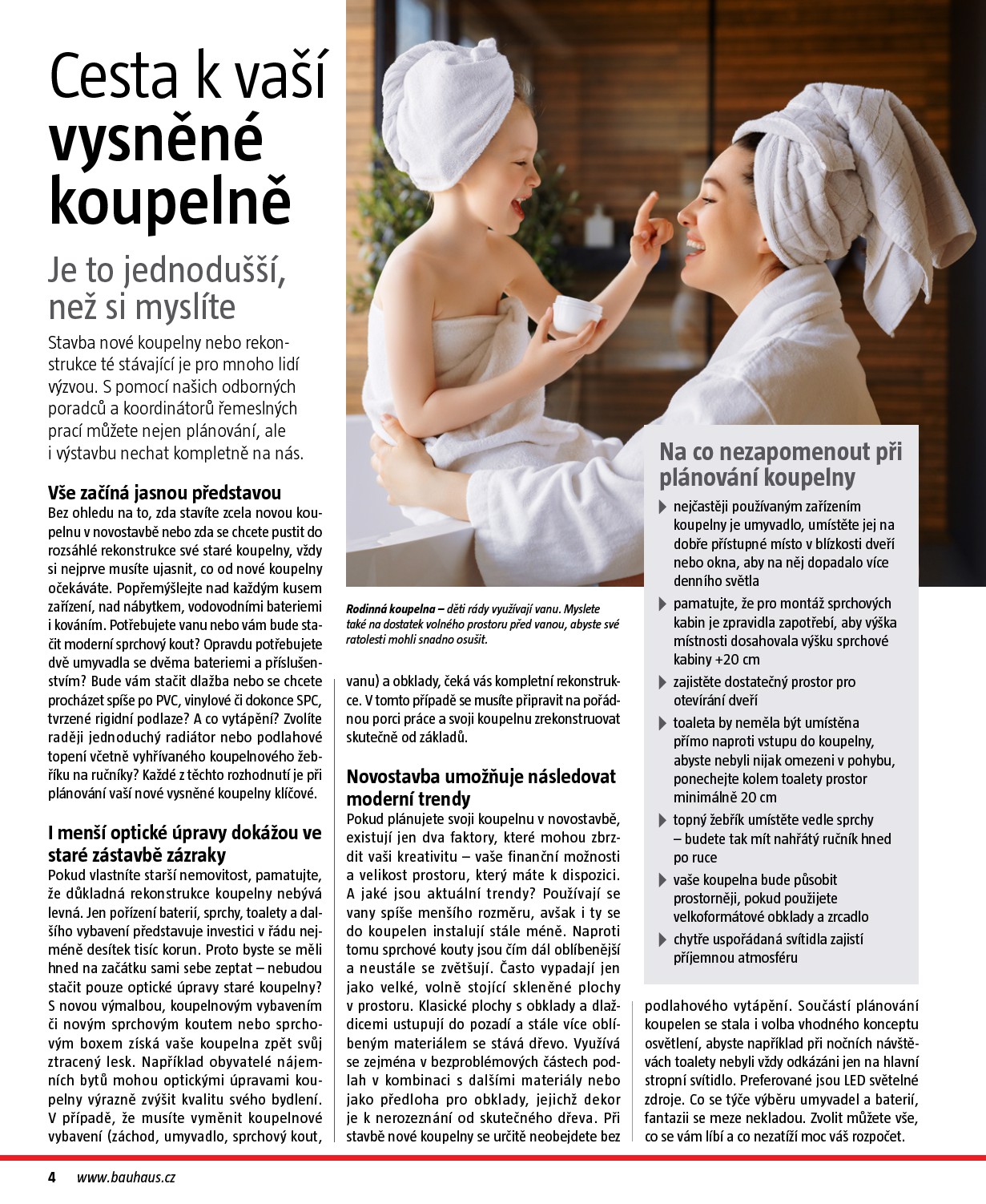 bauhaus - Aktuální leták Bauhaus - Katalog Sanita od 28.10. do 31.03. - page: 4