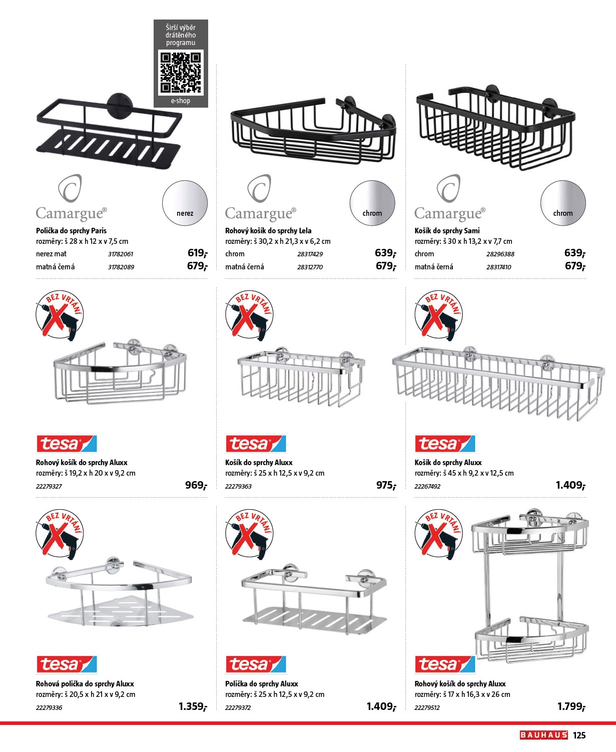 bauhaus - Aktuální leták Bauhaus - Katalog Sanita od 28.10. do 31.03. - page: 125