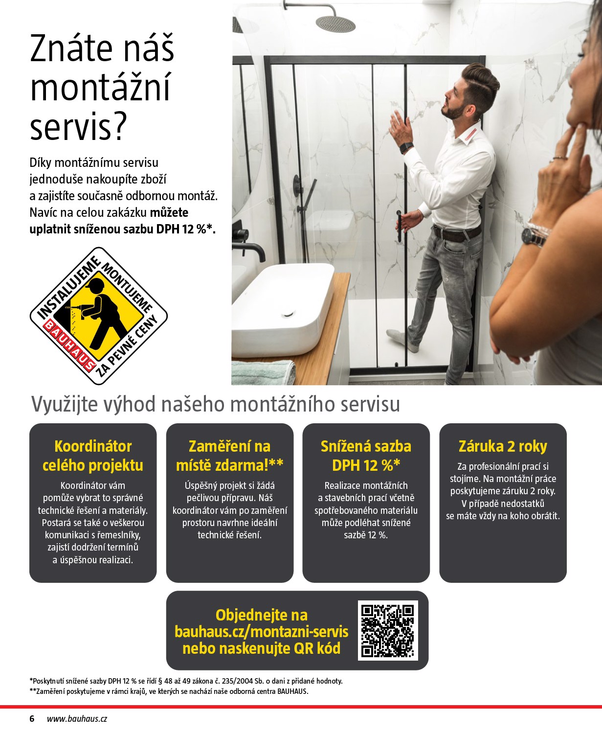 bauhaus - Aktuální leták Bauhaus - Katalog Sanita od 28.10. do 31.03. - page: 6