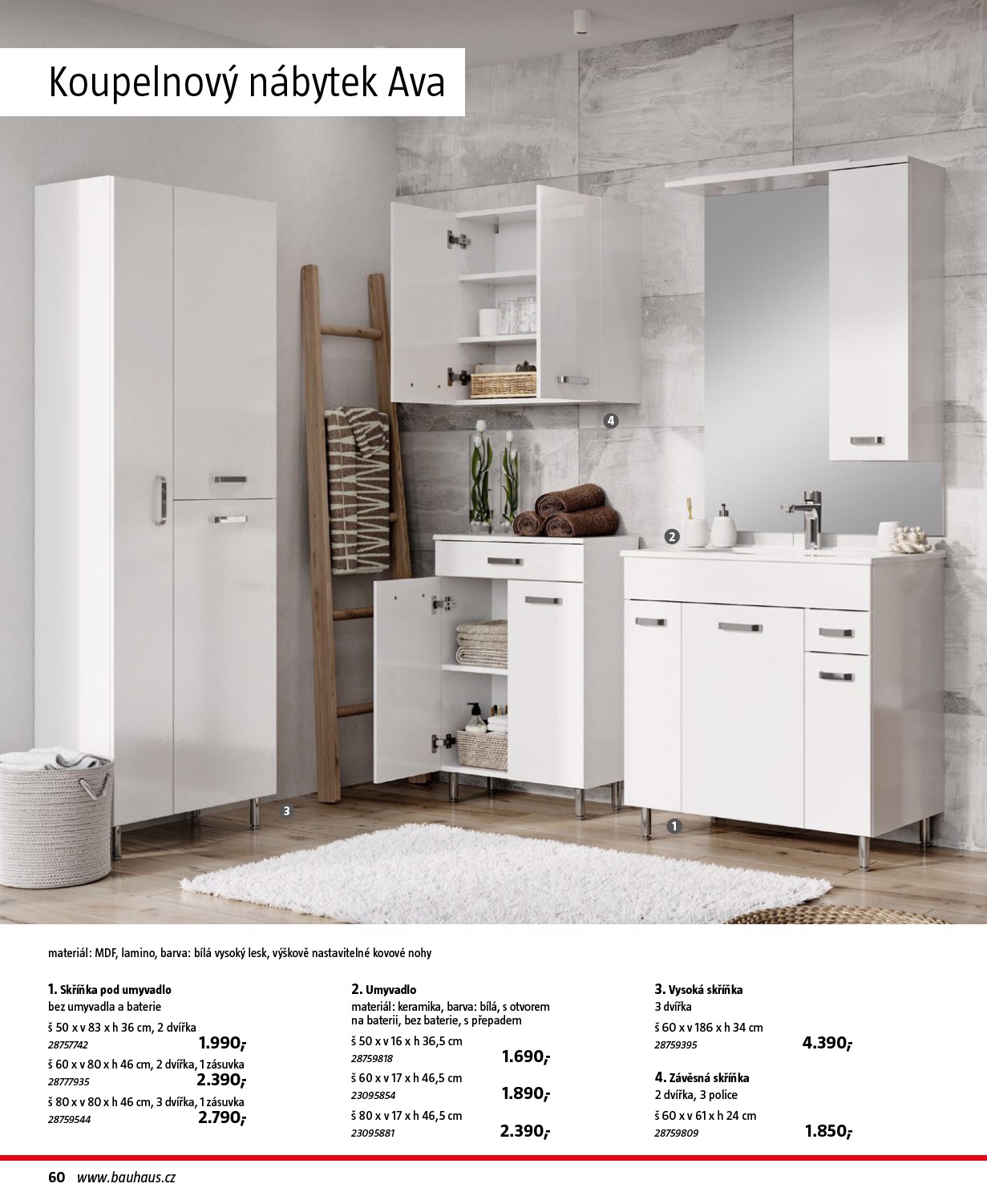 bauhaus - Aktuální leták Bauhaus - Katalog Sanita od 28.10. do 31.03. - page: 60