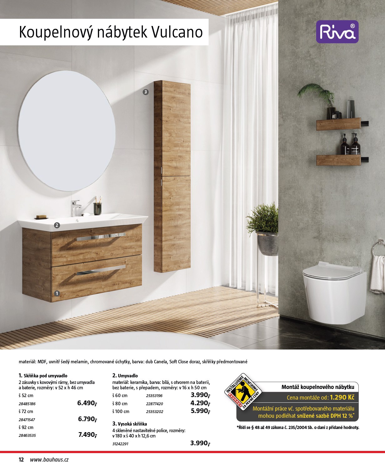 bauhaus - Aktuální leták Bauhaus - Katalog Sanita od 28.10. do 31.03. - page: 12