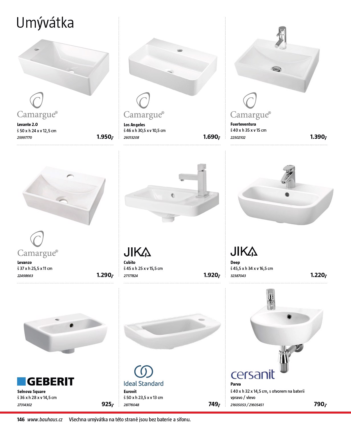 bauhaus - Aktuální leták Bauhaus - Katalog Sanita od 28.10. do 31.03. - page: 146