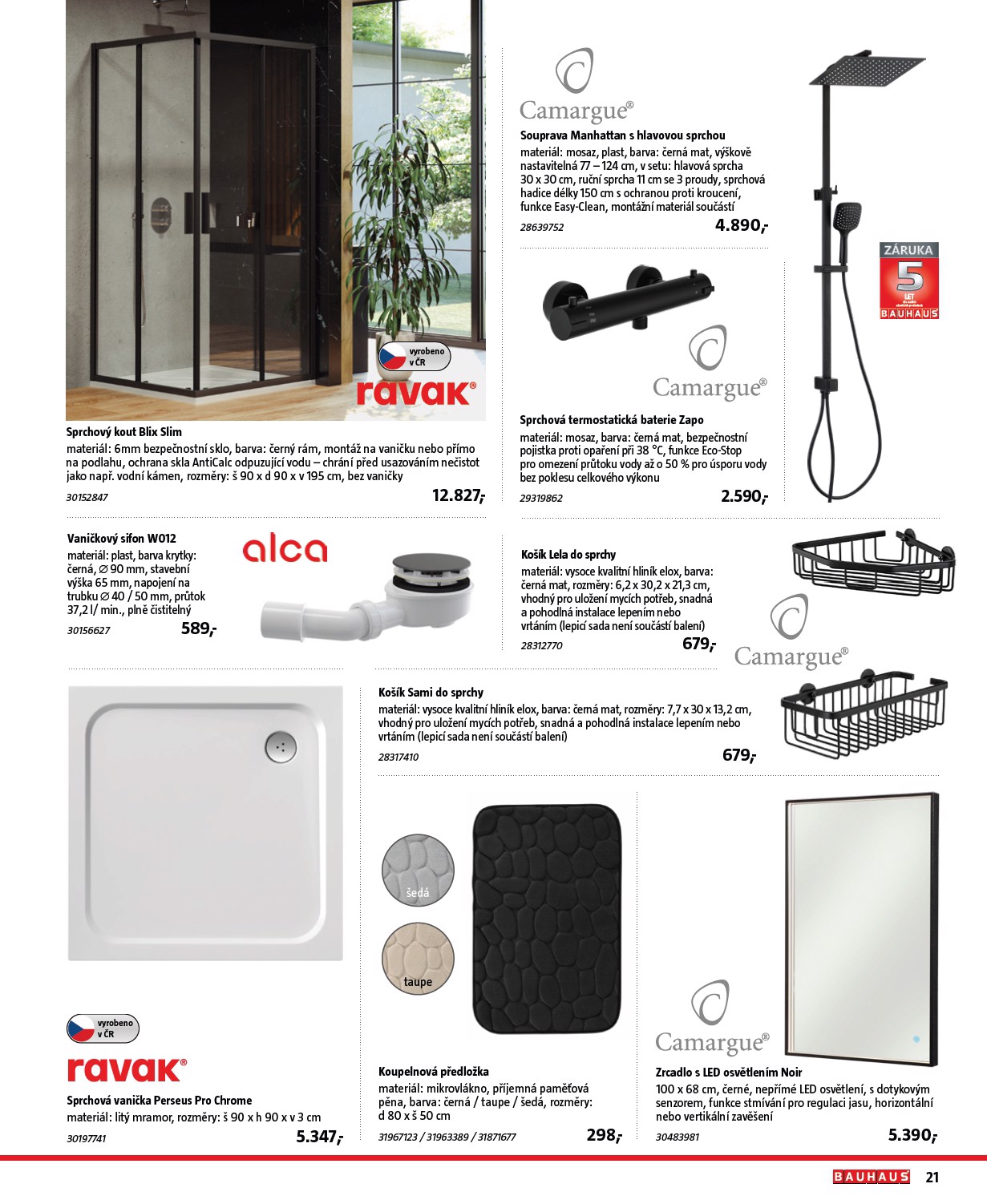 bauhaus - Aktuální leták Bauhaus - Katalog Sanita od 28.10. do 31.03. - page: 21