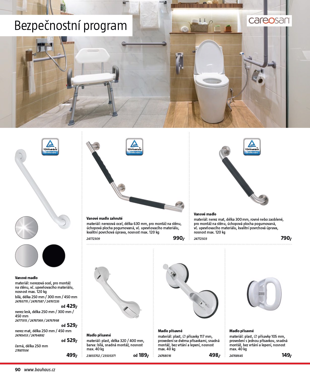 bauhaus - Aktuální leták Bauhaus - Katalog Sanita od 28.10. do 31.03. - page: 90