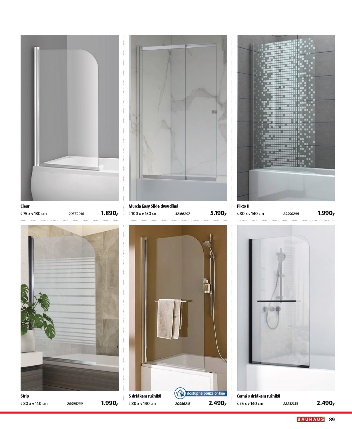bauhaus - Aktuální leták Bauhaus - Katalog Sanita od 28.10. do 31.03. - page: 89