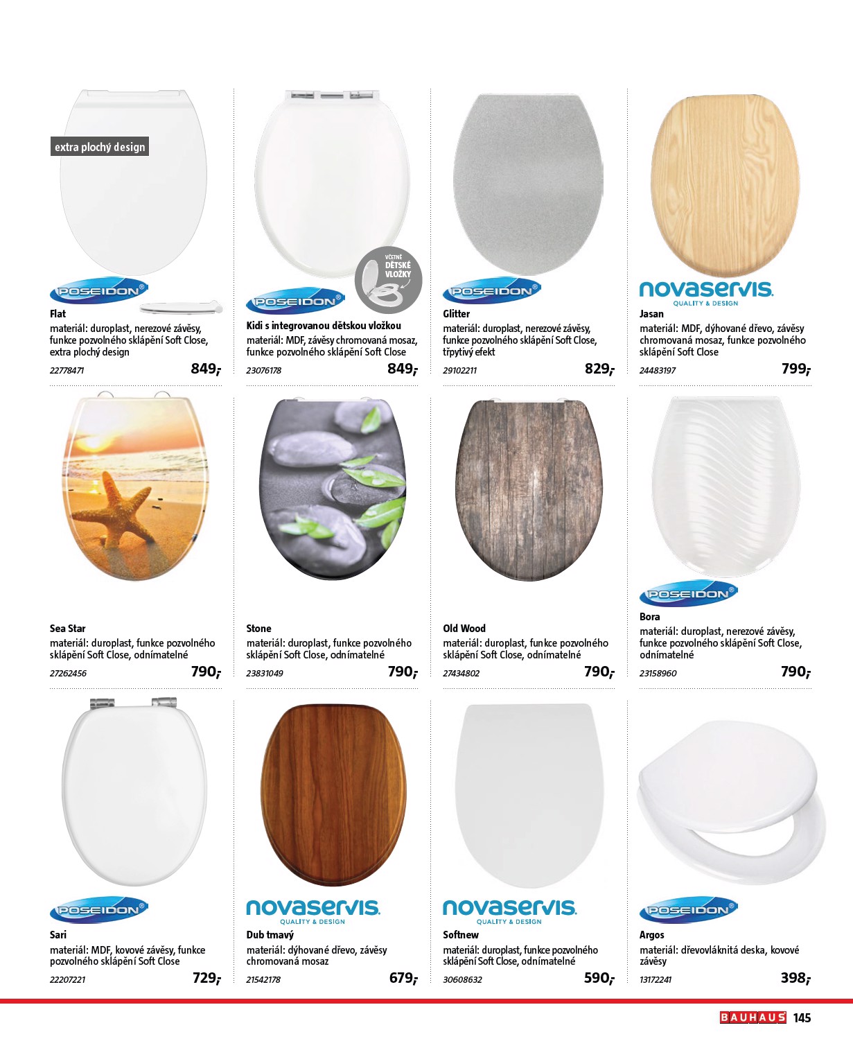 bauhaus - Aktuální leták Bauhaus - Katalog Sanita od 28.10. do 31.03. - page: 145